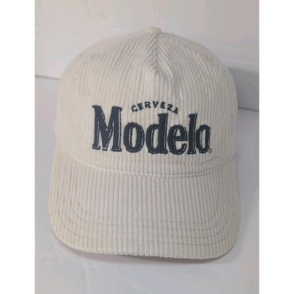 Men's Natural Modelo 5-panel Cord Snapback Hat